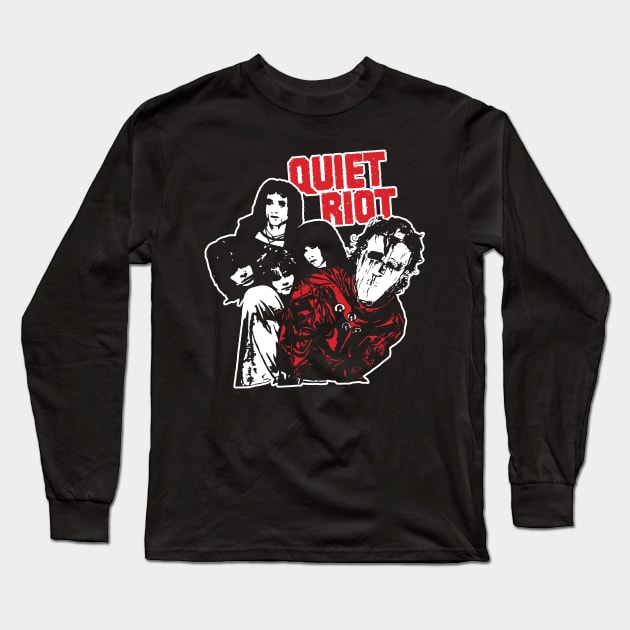 QUIET Riot Long Sleeve T shirt